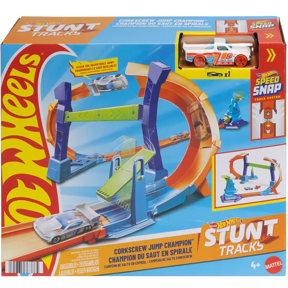 Игровой набор Hot Wheels Чемпион невероятных прыжков (JLM91)